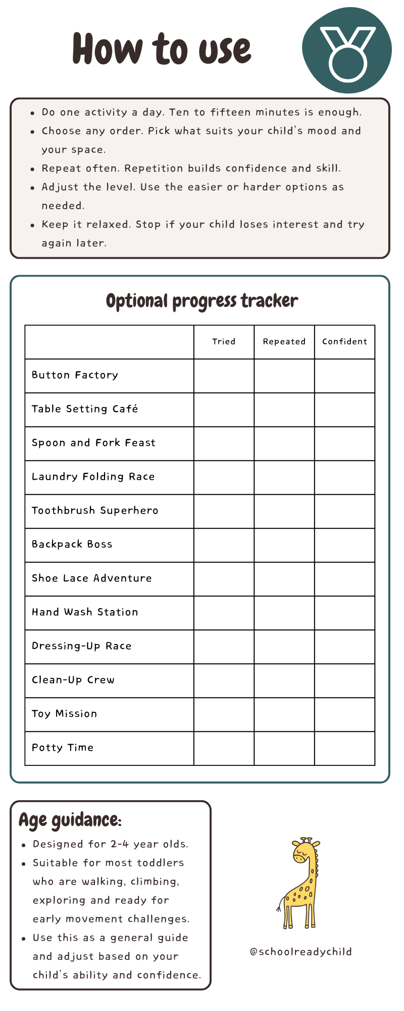 Independent Child Toolkit - Image 3